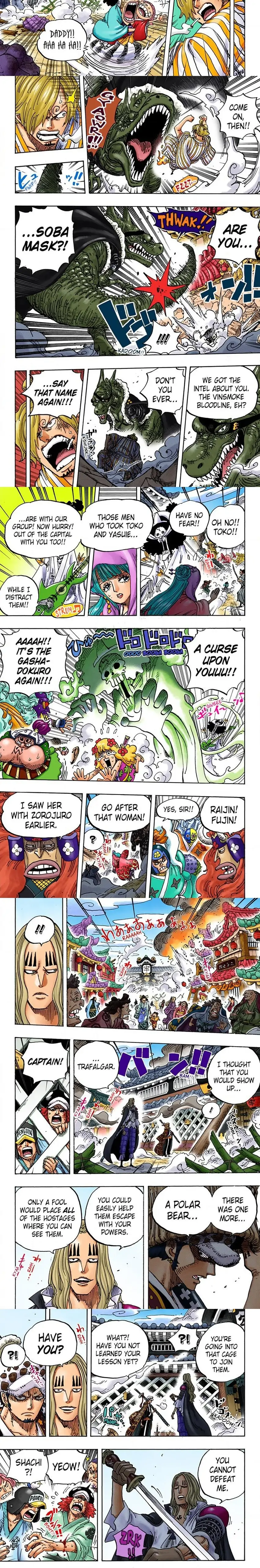 One Piece Digital Colored Chapter 945 image 2